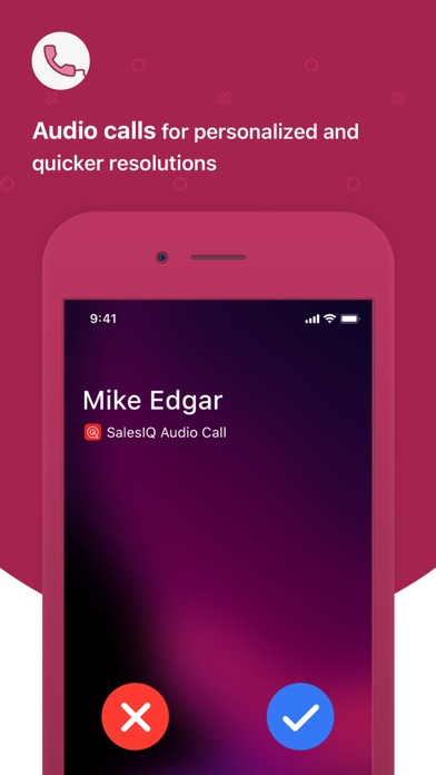 Zoho SalesIQ - Live Chat App应用截图