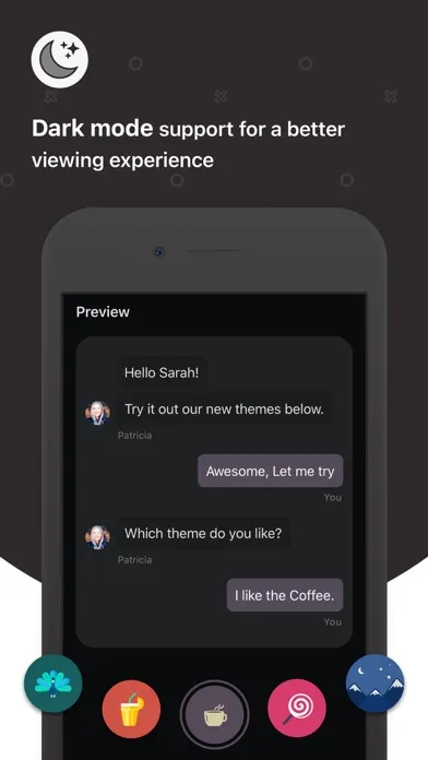 Zoho SalesIQ - Live Chat App स्क्रीनशॉट