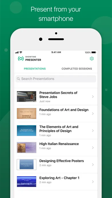 ShowTime Presenter from Zoho Screenshots
