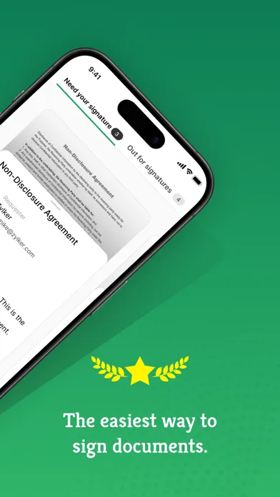 E-signature app - Zoho Sign 스크린샷