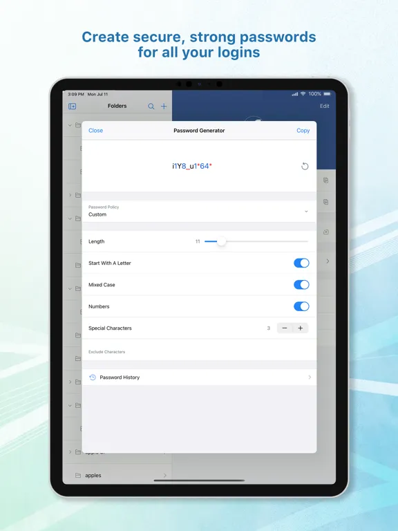 Zoho Vault - Password Manager iPad 應用截圖