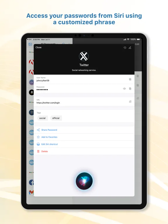 Zoho Vault - Password Manager iPad 應用截圖