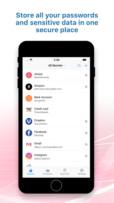 Zoho Vault - Password Manager應用截圖