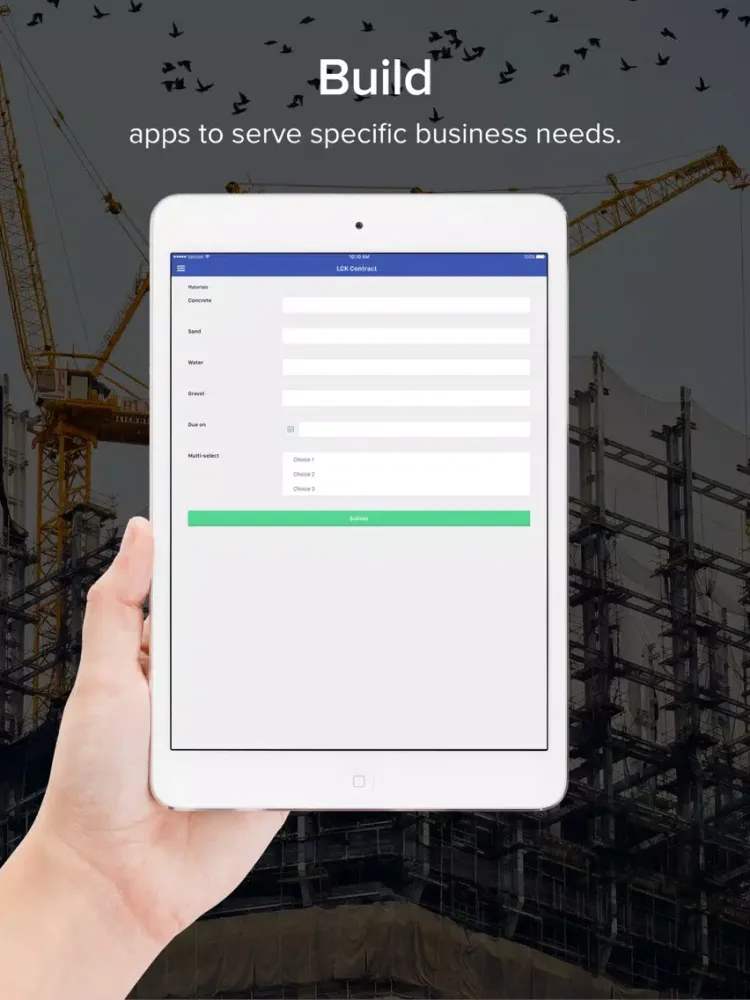 صور Zoho AppBox iPad 