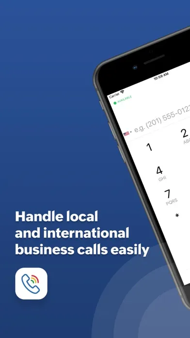 Screenshot di ZDialer by Zoho Voice