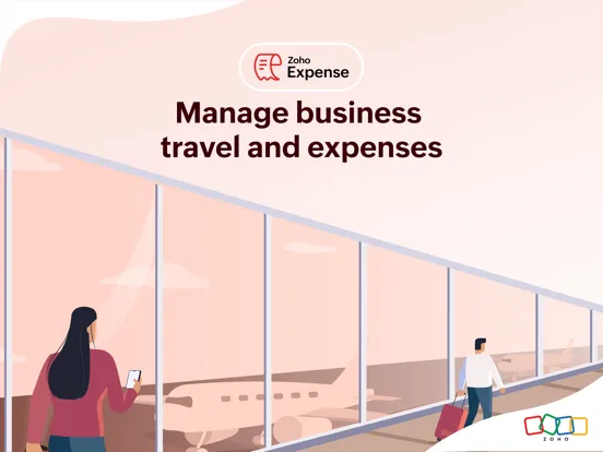 Zoho Expense - Expense Reports iPad  स्क्रीनशॉट