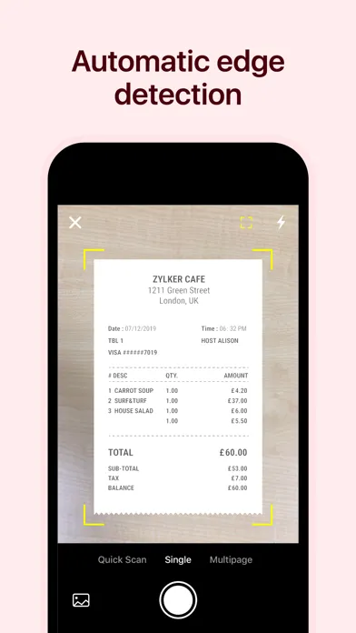 Zoho Expense - Expense Reports स्क्रीनशॉट
