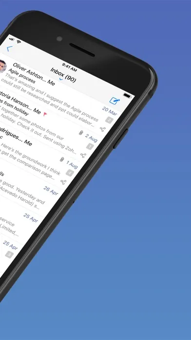 Zoho Mail - Email and Calendar 스크린샷