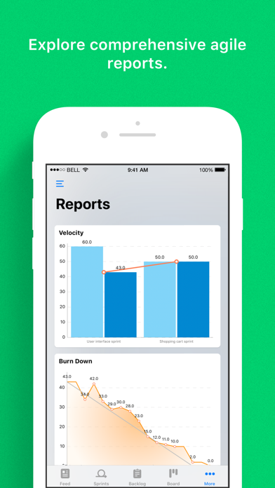 Zoho Sprints স্ক্রিনশট