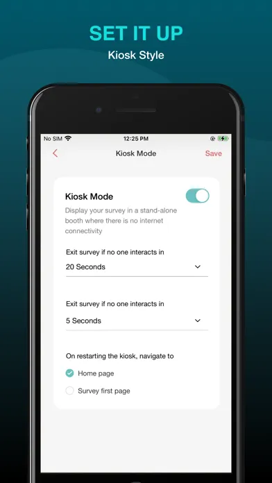 Zoho Survey - Offline Survey Screenshots
