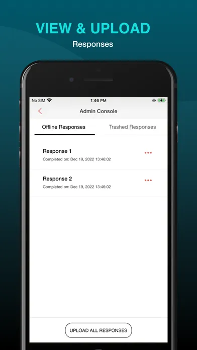 Zoho Survey - Offline Survey Screenshots