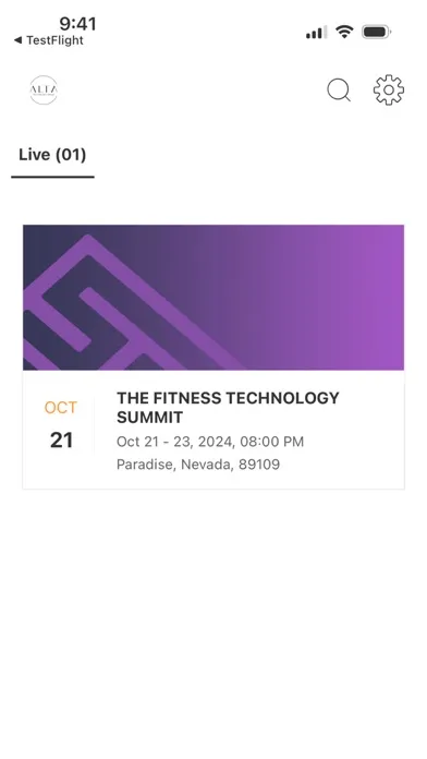 The Fitness Technology Summit应用截图