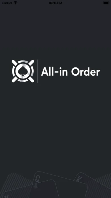 Capturas de tela do All-in Order