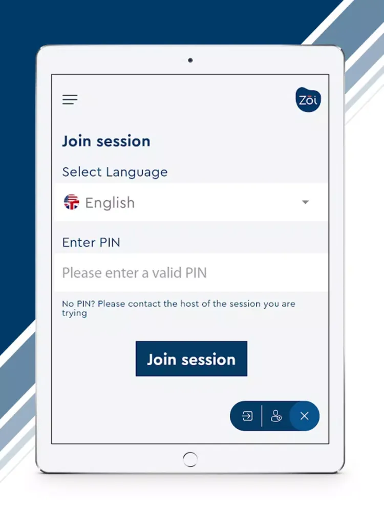Zoi Meet iPad  স্ক্রিনশট