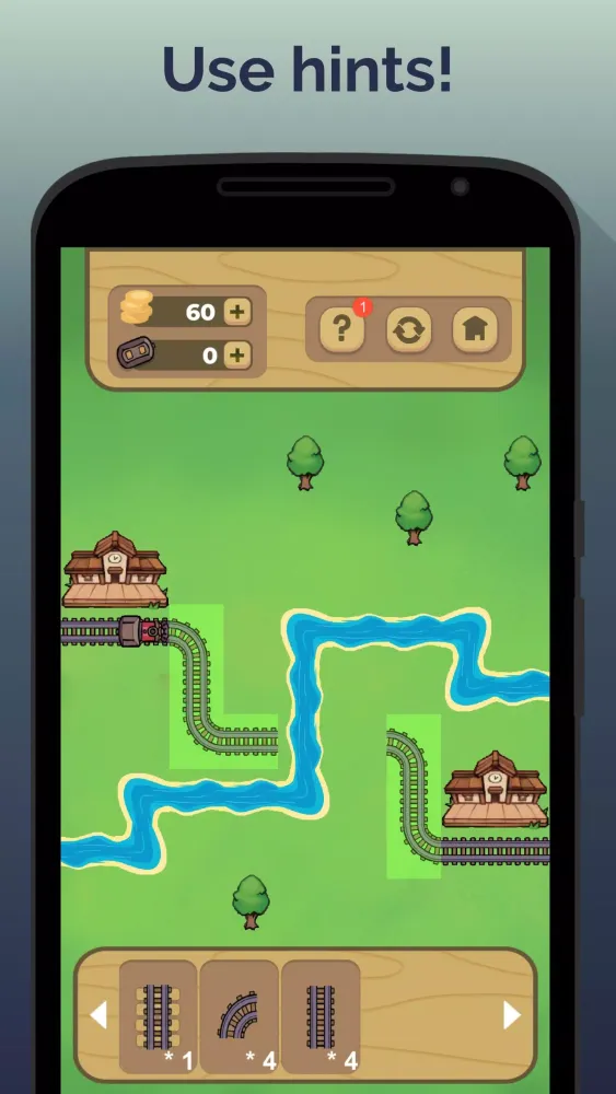 Train no rails: Railway puzzle Screenshots