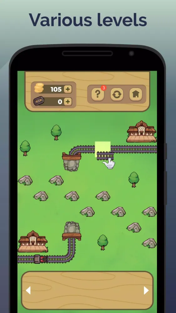 Train no rails: Railway puzzle Screenshots
