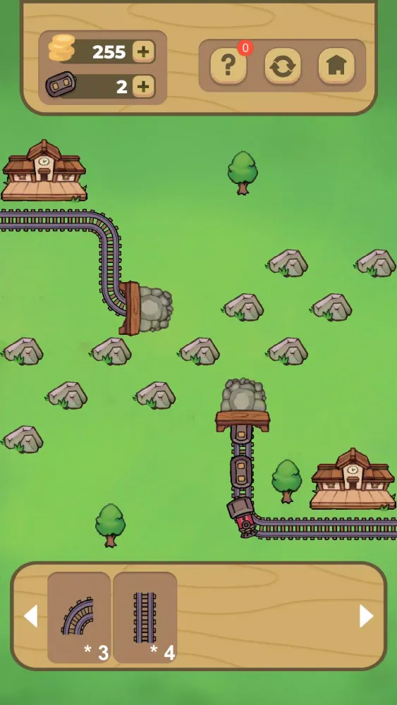 Train no rails: Railway puzzle Screenshots