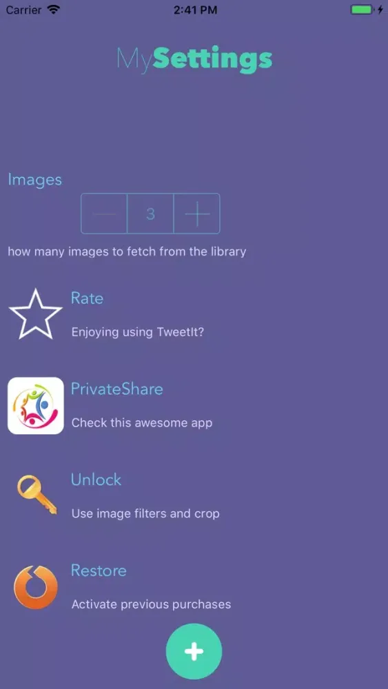 TweetIt-Photo Filters應用截圖