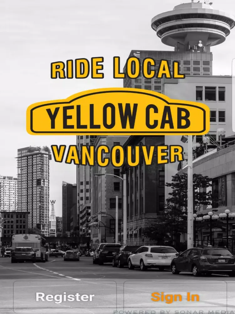 Yellow Cab Taxi Vancouver iPad  स्क्रीनशॉट