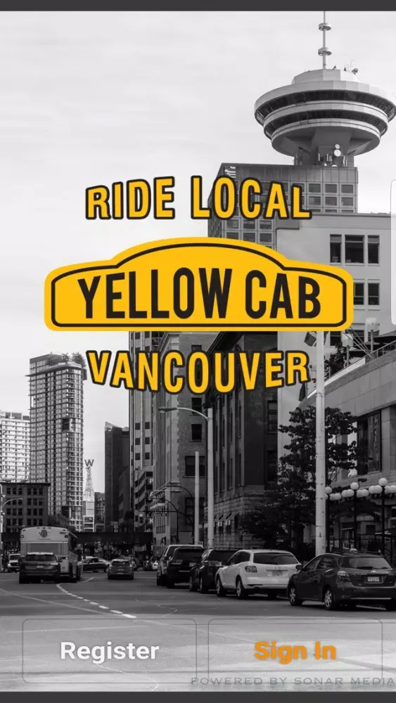 Yellow Cab Taxi Vancouver स्क्रीनशॉट