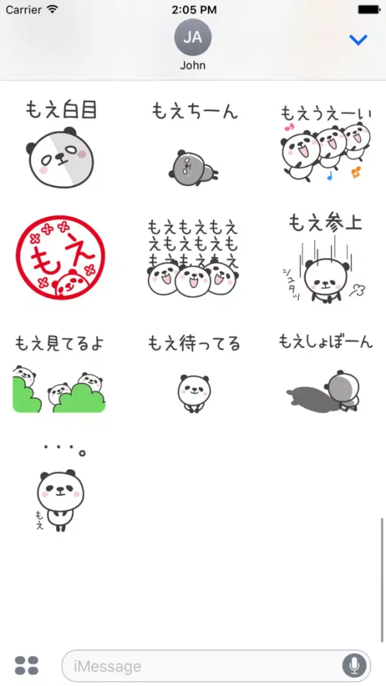 Capturas de pantalla de MOE Stickers
