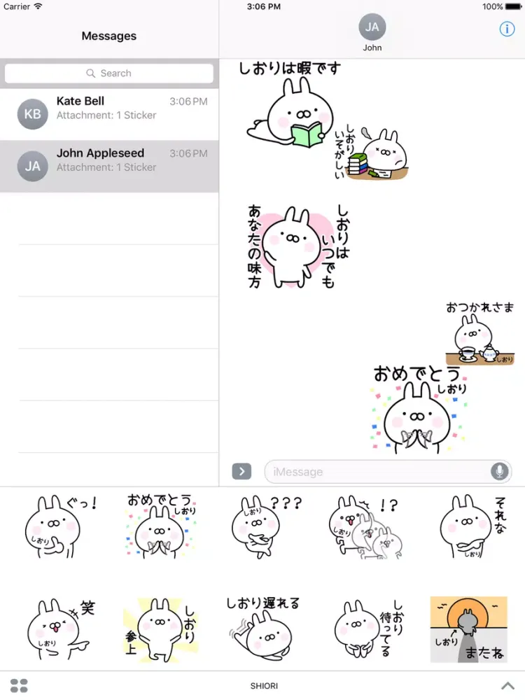تصاویر SHIORI Stickers iPad 