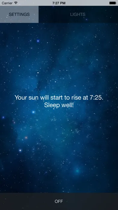 Скриншоты HueSunrise