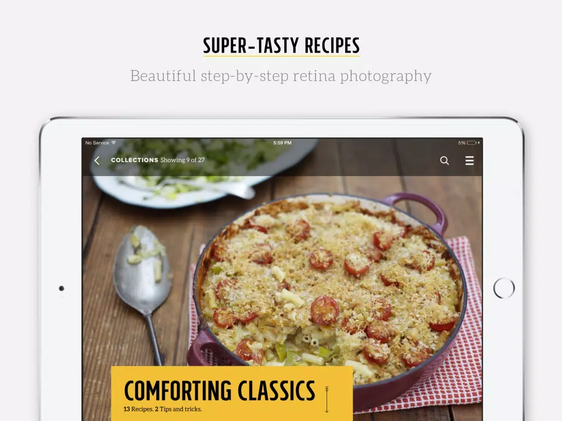 Jamie's Recipes iPad  Ekran Görüntüleri