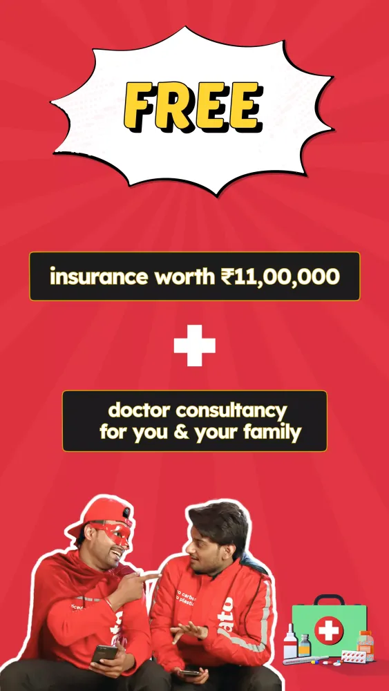 Screenshot di Zomato Delivery Partner