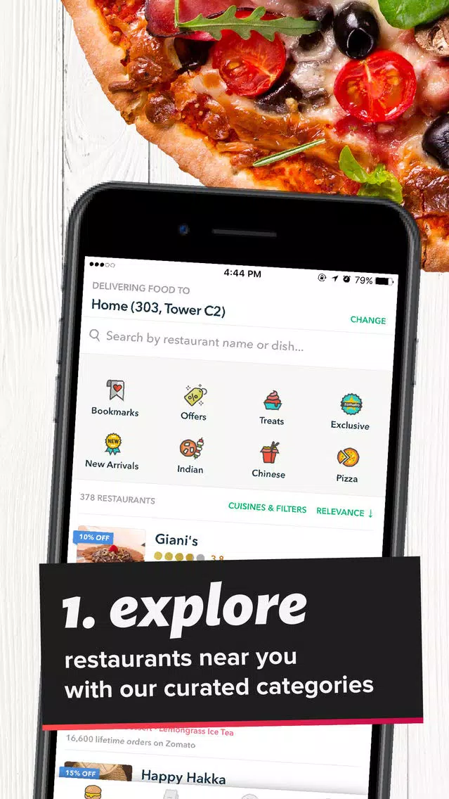 Order by Zomato Screenshots