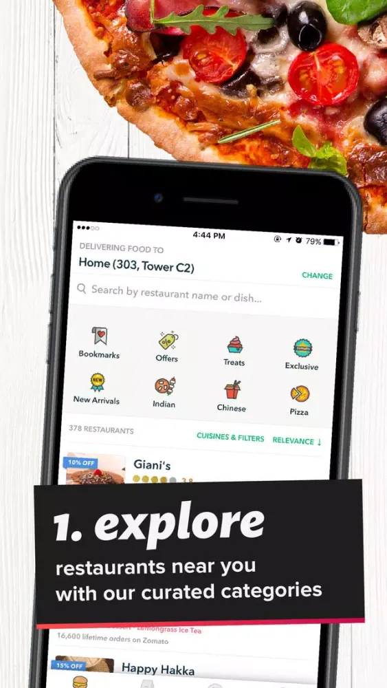 Order by Zomato应用截图