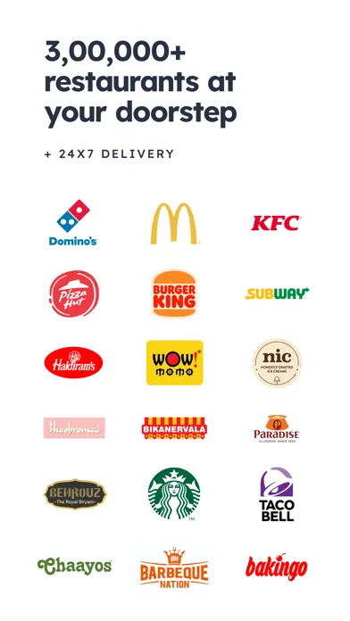 Capturas de pantalla de Zomato: Food Delivery & Dining