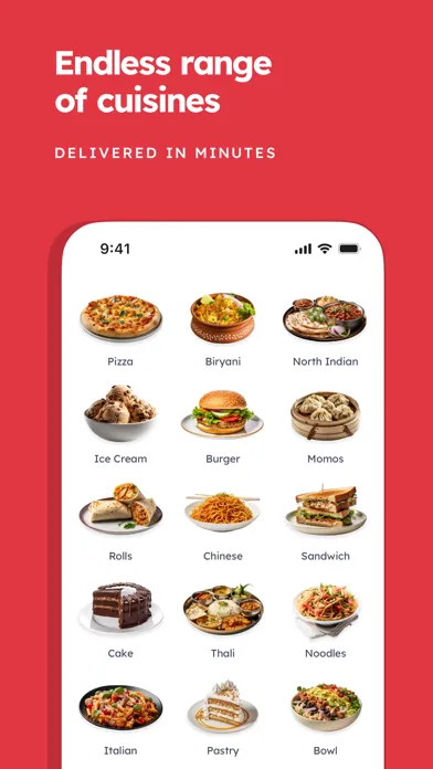 Capturas de pantalla de Zomato: Food Delivery & Dining