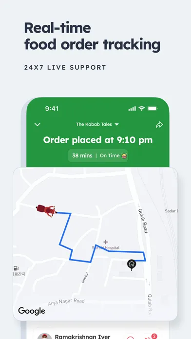 Capturas de pantalla de Zomato: Food Delivery & Dining