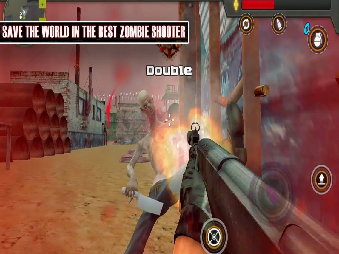 Shooting Zombie: Crazy World iPad 應用截圖