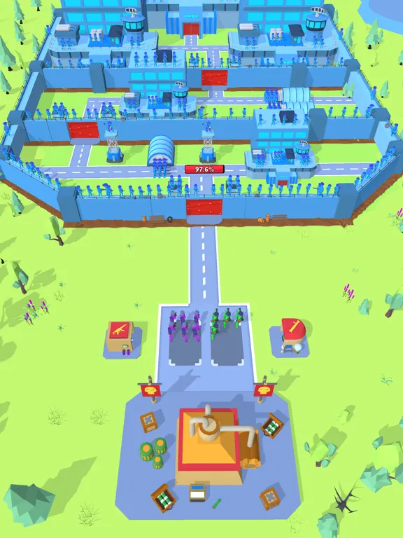 Zombie Factory Attack iPad  स्क्रीनशॉट