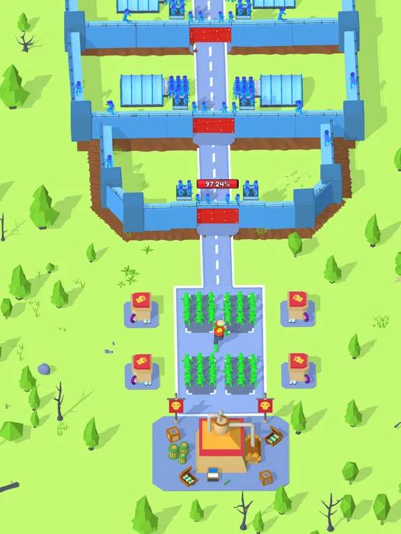 Zombie Factory Attack iPad  स्क्रीनशॉट