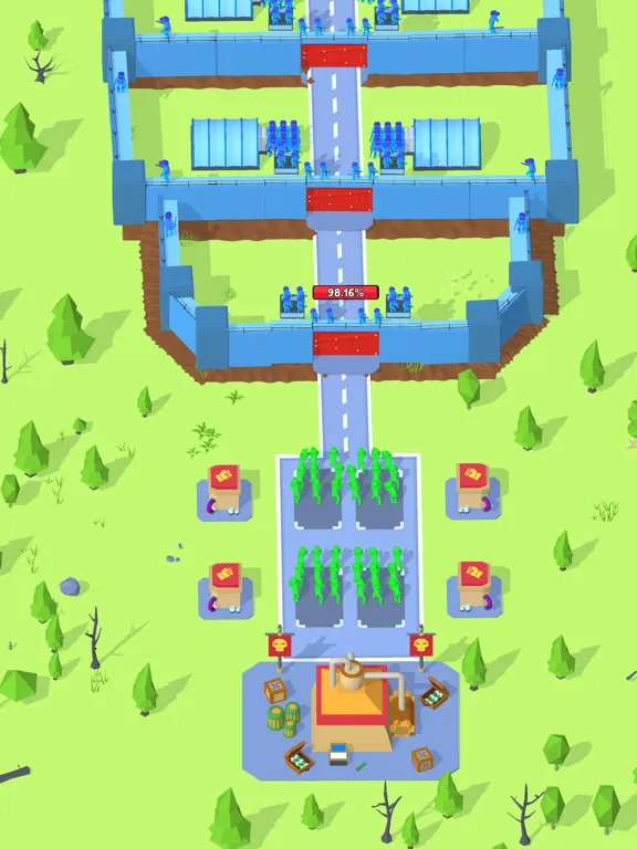 Zombie Factory Attack iPad  स्क्रीनशॉट