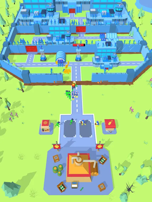 Zombie Factory Attack iPad  स्क्रीनशॉट