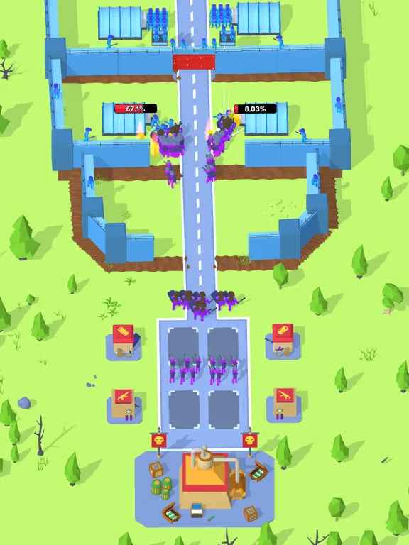Zombie Factory Attack iPad  स्क्रीनशॉट