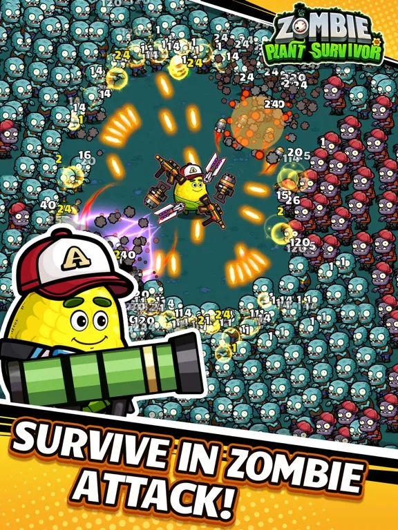 Zombie Plant Survivor iPad  Ekran Görüntüleri