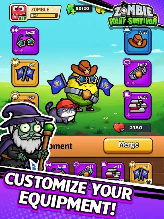 Zombie Plant Survivor iPad  Ekran Görüntüleri
