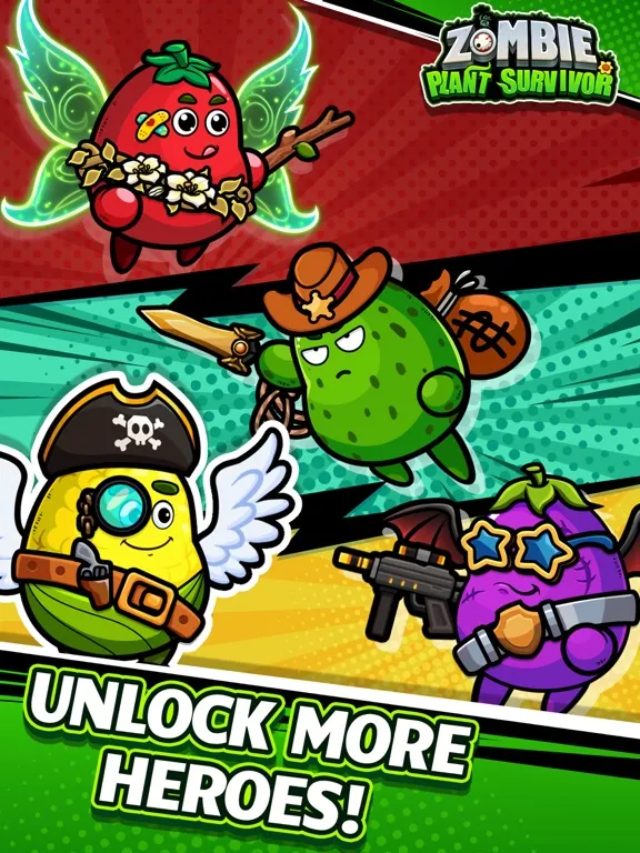 Zombie Plant Survivor iPad  Ekran Görüntüleri