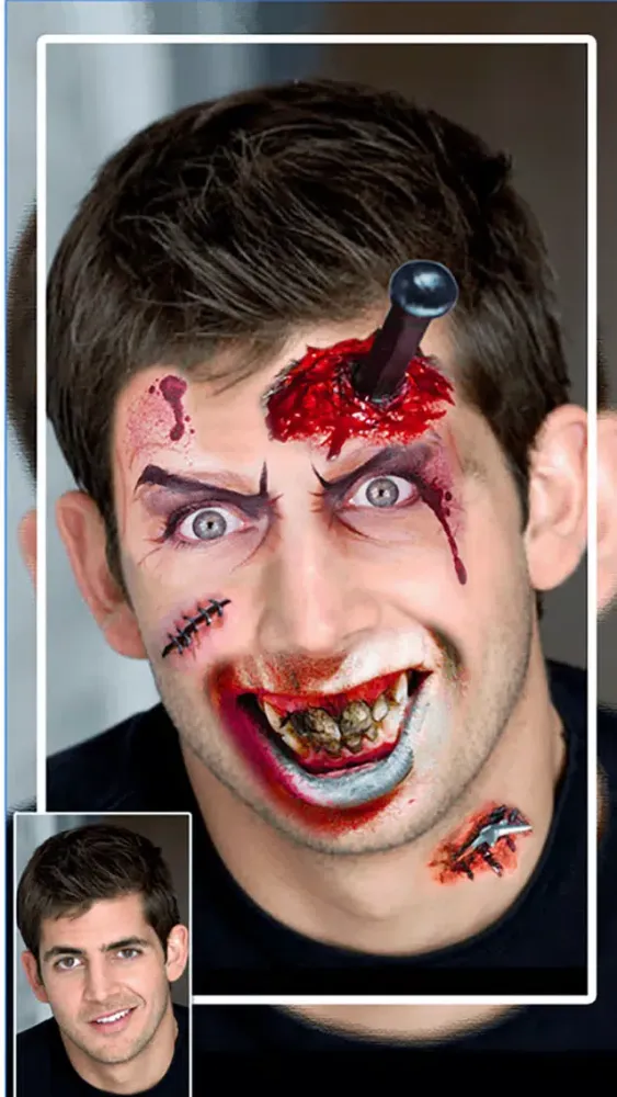 Zombie Booth Face Changer : Make Me Zombie HD Screenshots