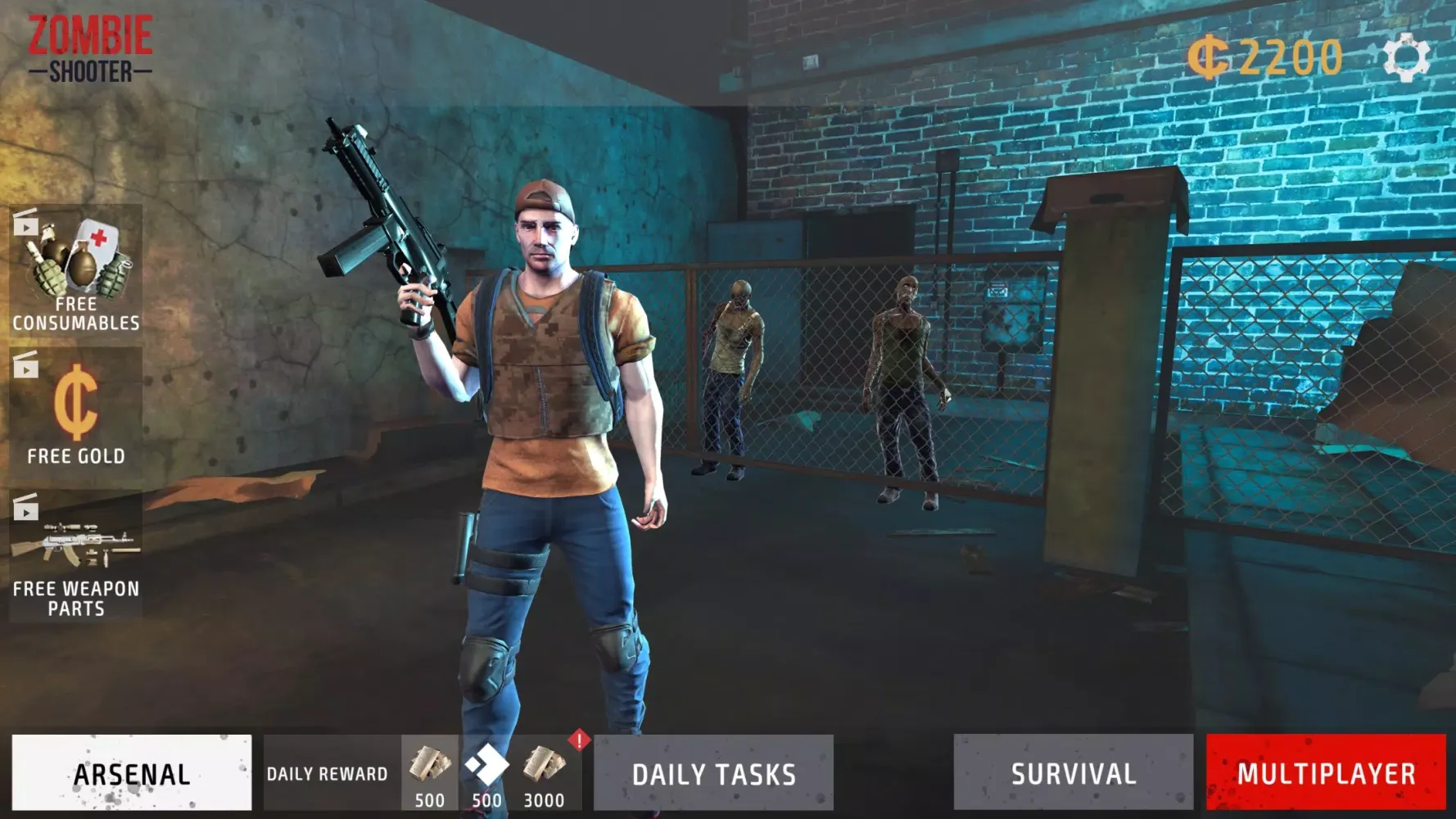 Screenshot di Zombie Shooter