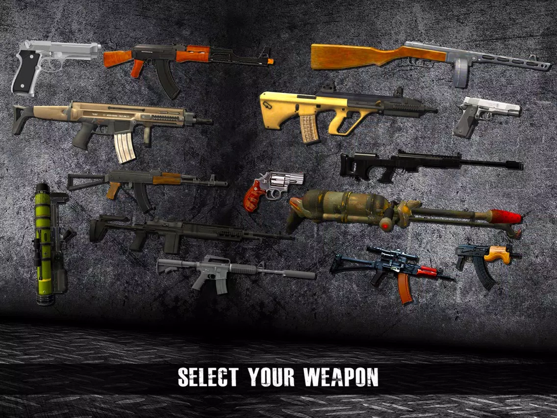 Ảnh chụp màn hình của Zombie Shooter - Survival Game iPad 