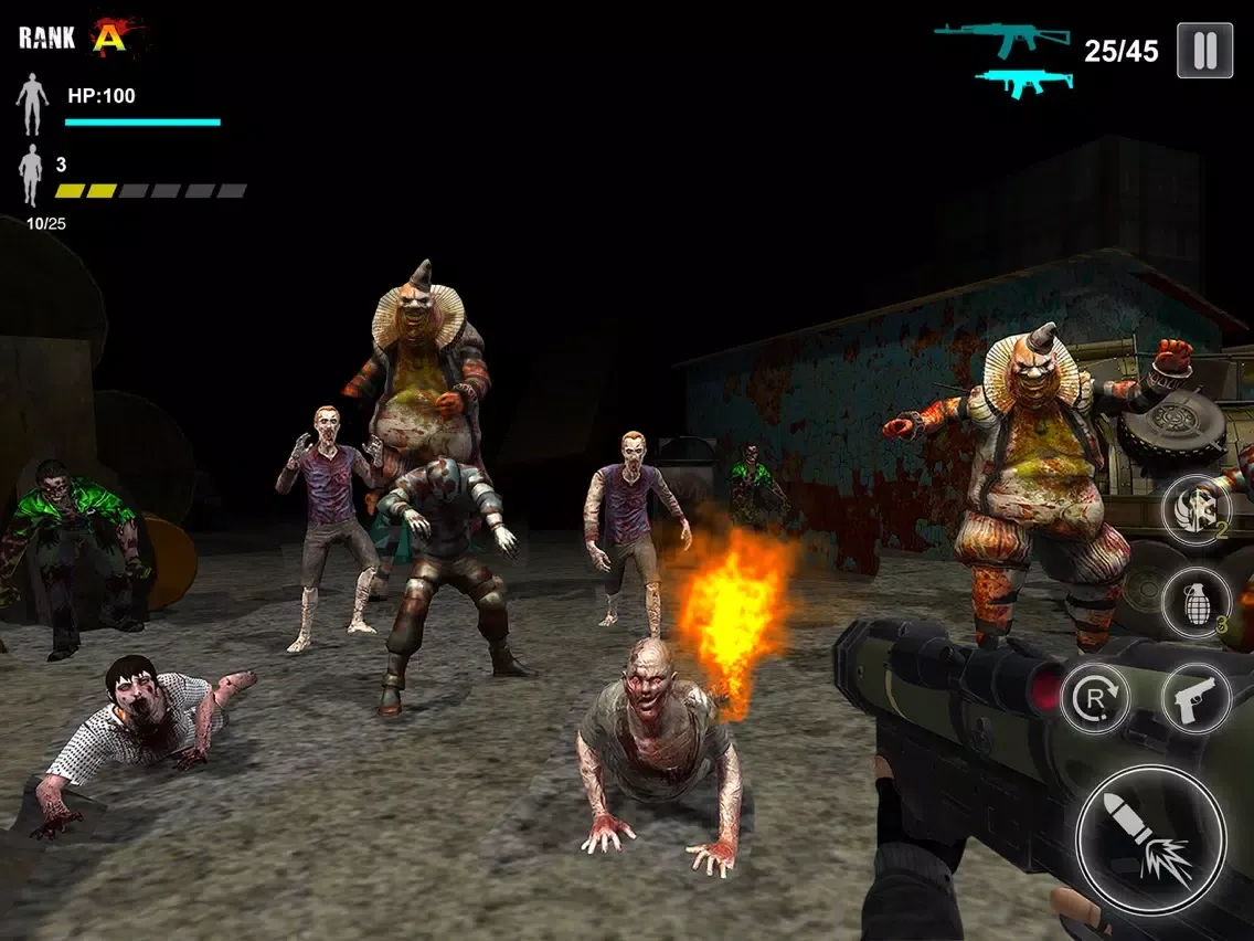 Zombie Shooter - Survival Game iPad  스크린샷