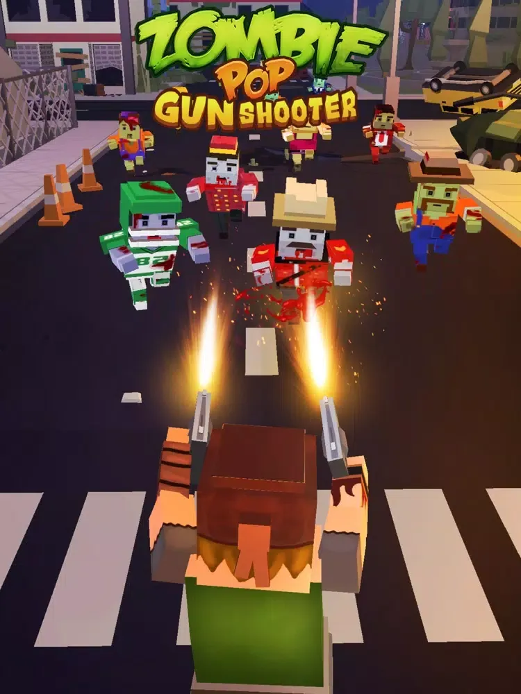 Capturas de tela do Zombie Pop : Gun Shooter iPad 
