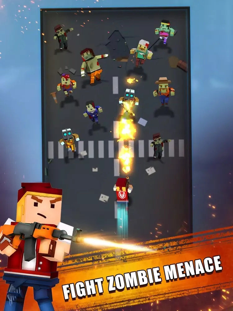 Capturas de tela do Zombie Pop : Gun Shooter iPad 