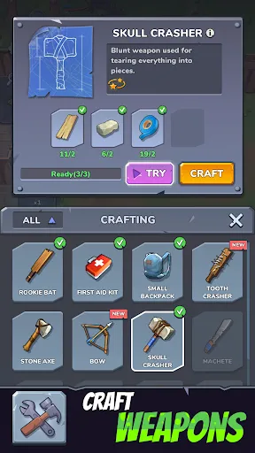 Zombie Slasher: Survival RPG Ekran Görüntüleri